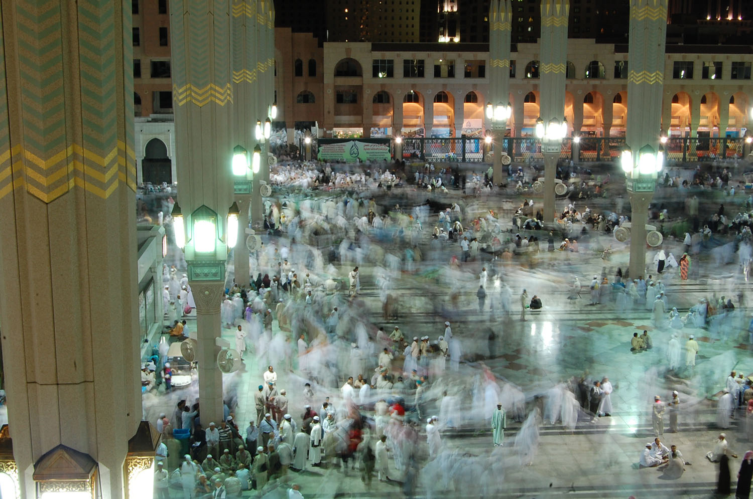 As the time for Hajj draws closer, the crowds in Madinah grow exponentially.