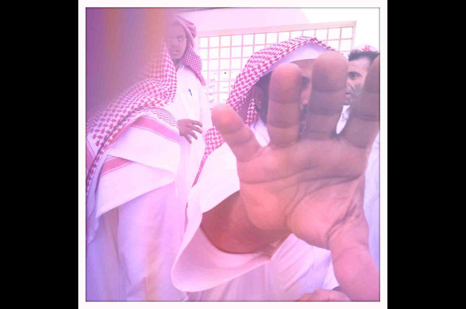 A threatening Mutawwa